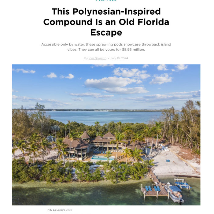 Posh Pods — Sarasota Magazine
